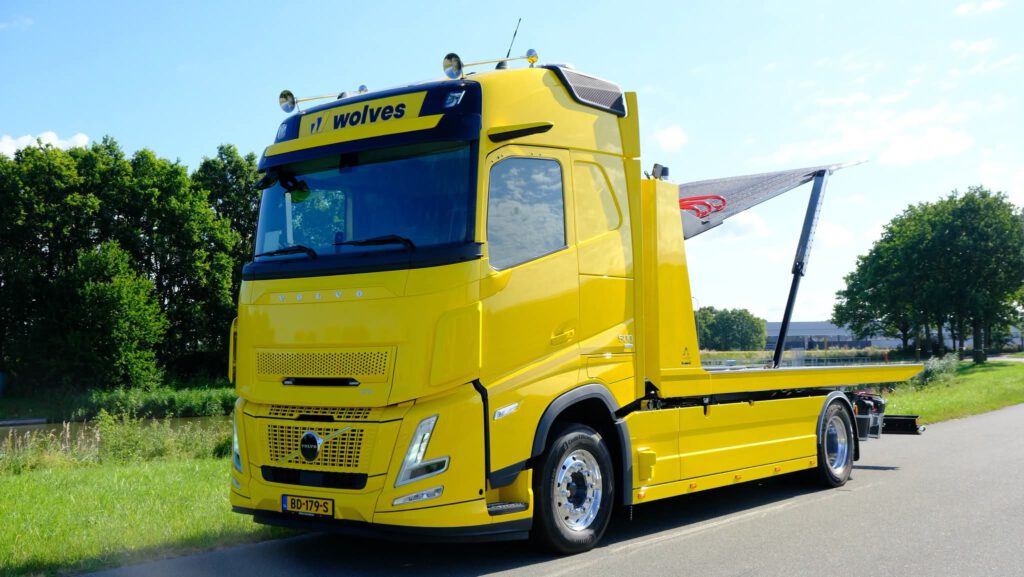 Nieuwe Volvo Aero Van Wolves Berging