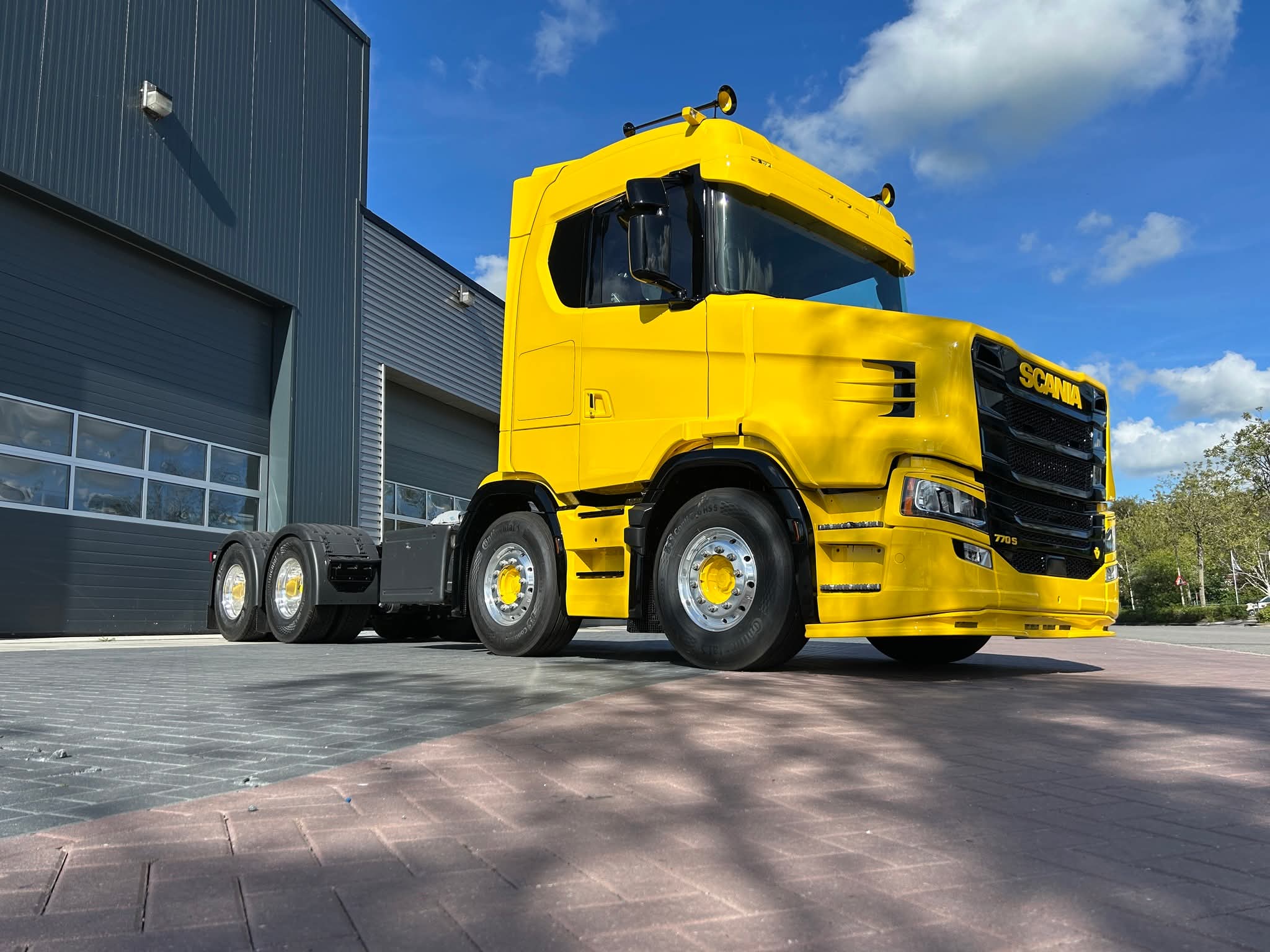 Binnenkort een mooie Scania zwaar berger voor hoogwout